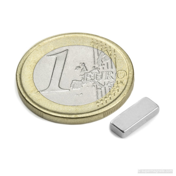 Quadermagnet 10 x 4 x 2 mm