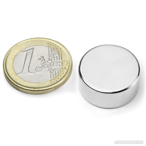Disco magnetico Ø 20 mm, altezza 9 mm