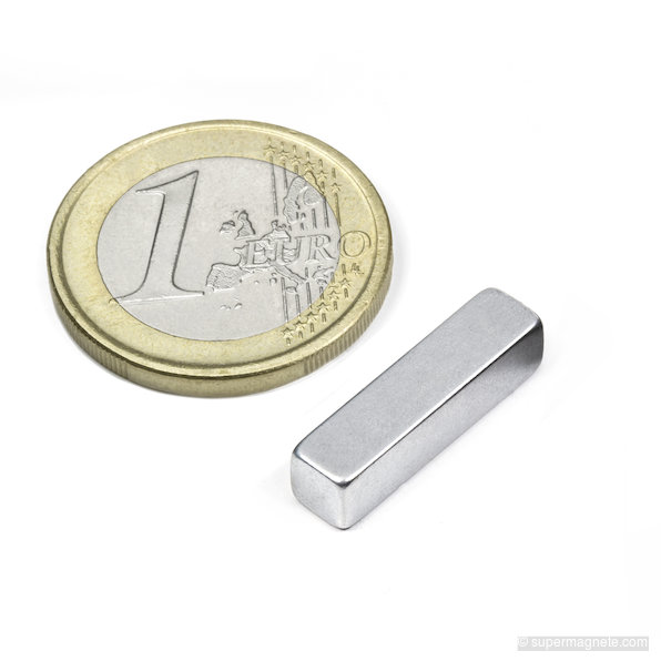 Quadermagnet 20 x 5 x 5 mm