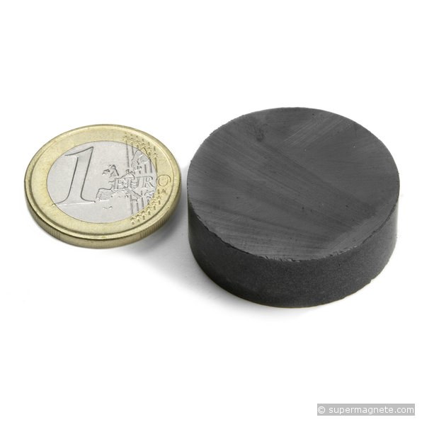 Schijfmagneet Ø 30 mm, hoogte 10 mm